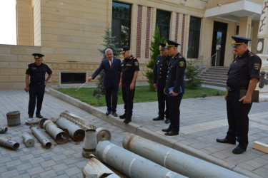 Bərdə Regional Mühafizə Şöbəsinin Tərtər bölməsinin inzibati  binasının əsaslı təmirdən sonra açılışı olub