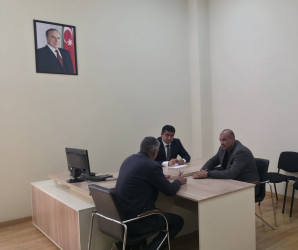 Tərtər Rayon İcra Hakimiyyətində mütəmadi olaraq vətəndaşların müraciətləri dinlənilir