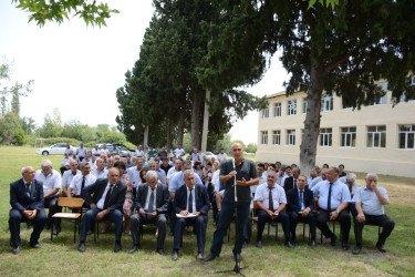 İcra başçısının Qaraağacı kəndində səyyar qəbul görüşü keçirilib