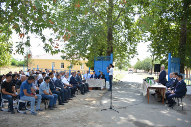 İcra başçısının Əskipara kəndində səyyar qəbul görüşü keçirilib