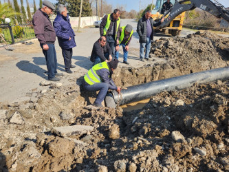 Ələsgərli kənd sakinlərinin müraciəti həll olunub