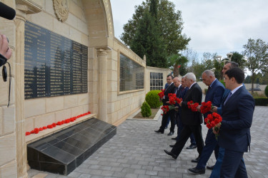 Tərtərdə Yeni Azərbaycan Partiyasının yaradılmasının 30 illik yubleyinə həsr olunmuş konfrans keçirilib