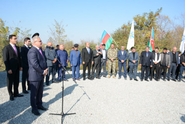 Tərtər rayonunun Səhləbad kəndində 8 Noyabr - Zəfər Günü münasibətilə 500-dən artıq sakinə texniki su xətti çəkilib.