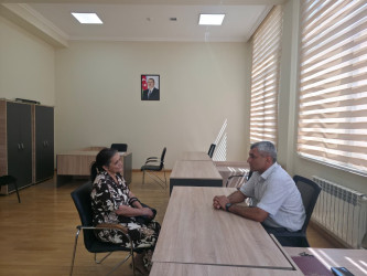 Tərtər Rayon İcra Hakimiyyətində vətəndaşların müraciətləri dinlənilib