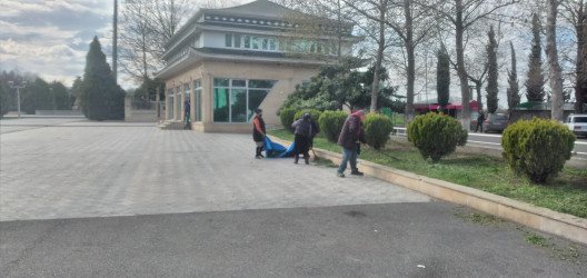 Tərtər şəhəri ərazisində iməclik aksiyası keçirilib