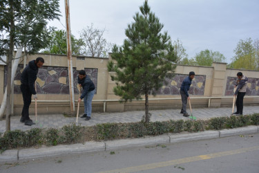 Tərtərdə “Heydər Əliyev İli” çərçivəsində növbəti iməcilik keçirilib