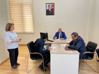 İcra başçısı tərəfindən növbəti dəfə vətəndaşların müraciətləri dinlənilib