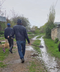 Sarıcalı kənd sakinlərinin müraciəti həll olunub