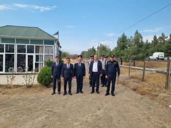 Vətən Müharibəsi şəhidi Xəyal Aslanovun şəhadətə qovuşmasının 6-cı ildönümü münasibətilə məzarı ziyarət olunub