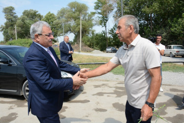 Rayon rəhbərinin növbəti səyyar-qəbul görüşü Hacallı kəndində keçirilib