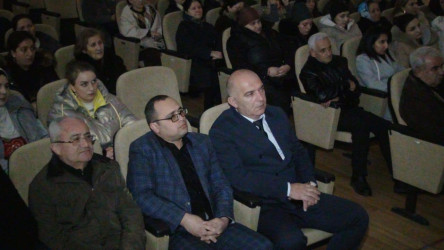 Tərtərdə 20 Yanvar faciəsinin 36-cı ildönümünə həsr olunmuş film nümayiş etdirilib