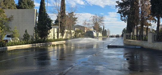 Tərtər şəhəri ərazisində abadlıq və təmizlik aksiyası davam etdirilir
