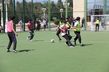 Tərtərdə “Heydər Əliyev ili” çərçivəsində mini-futbol turniri keçirilib