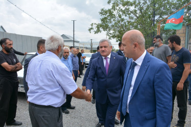 Şəhid Qəhramanlı Yaqub Abdulla oğlunun qırx mərasimi keçirilib