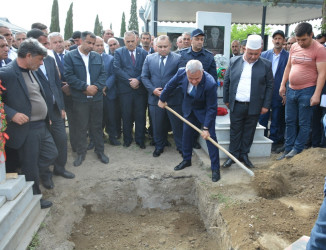 Birinci Qarabağ müharibəsinin şəhidi Ədalət Əliyev Tərtərdə torpağa tapşırılıb