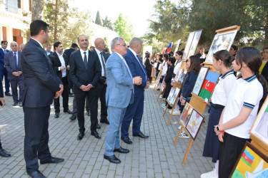 Konstitusiya və Suverenlik İli-2025”: Tərtərdə Ulu Öndər Heydər Əliyevin anadan olmasının 102-ci ildönümü ilə əlaqədar rəsm müsabiqəsi keçirilib