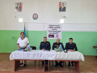 Hacıqərvənd kənd tam orta məktəbində maarifləndirici tədbir keçirilib