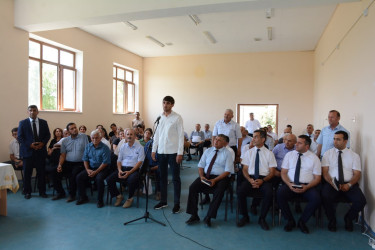 Rayon rəhbərinin növbəti səyyar-qəbul görüşü Bala Kəngərli kəndində keçirilib