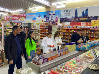 Tərtərdə sağlam və rasional qidalanma istiqamətində təşviqat işlərinin aparılması ilə bağlı maarifləndirə tədbiri keçirilib