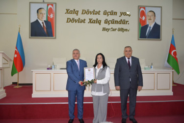 “Konstitusiya və Suverenlik ili -  2025”: Tərtərdə 23 İyun Dövlət Qulluqçularının Peşə Bayramı Günü münasibətilə tədbir keçirilib