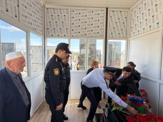 Vətən Müharibəsi şəhidi Taleh Məmmədovun şəhadətə qovuşmasının 6-cı ildönümü münasibətilə məzarı ziyarət olunub