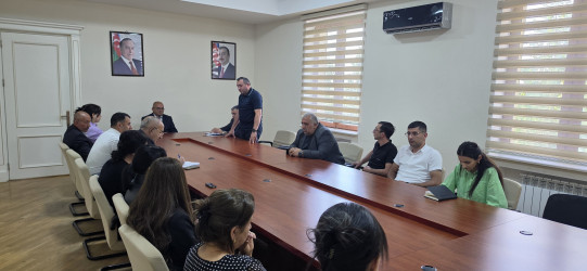 Tərtərdə “İnsan hüquq və azadlıqlarının mahiyyəti” mövzusunda maarifləndirici tədbir keçirilib
