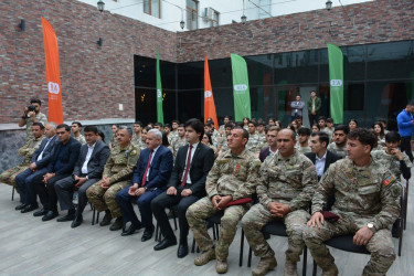 Tərtərdə növbəti “Poliqon” gənclərin hərbi-vətənpərvərlik düşərgəsi start götürüb