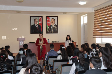 Tərtərdə gender bərabərliyi, erkən nikah və qohum evliliklərinin qarşısının alınması istiqamətində maarifləndirici təlimlər keçirilib