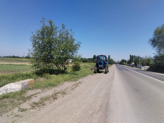 Tərtərdə “Bakı–Xankəndi” velosiped yürüşünün keçiriləcəyi marşrut üzrə işlər davam etdirilir