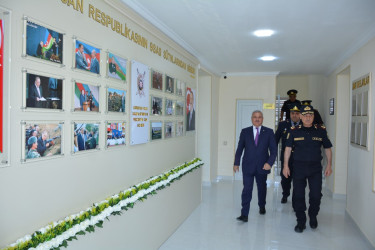 Bərdə Regional Mühafizə Şöbəsinin Tərtər bölməsinin inzibati  binasının əsaslı təmirdən sonra açılışı olub