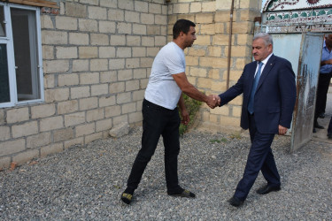 İcra başçısı Vətən müharibəsi şəhidi Məmmədli Tural Aqil oğlunun ikinci ildönümü ilə əlaqədar ailəsini ziyarət edib