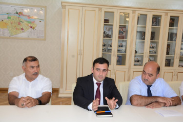Tərtər Rayon İcra Hakimiyyətində karxana sahibləri ilə görüş keçirilib
