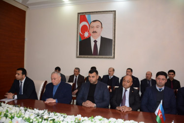 Tərtərdə 20 yanvar–hüzn gününə həsr edilmiş tədbir keçirilib