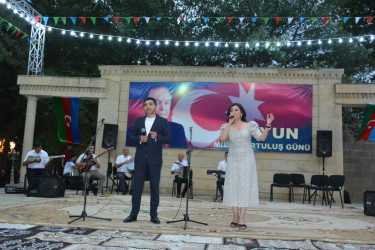 Tərtərdə 15 iyun Milli Qurtuluş Gününə həsr olunmuş konsert proqramı təşkil olunub