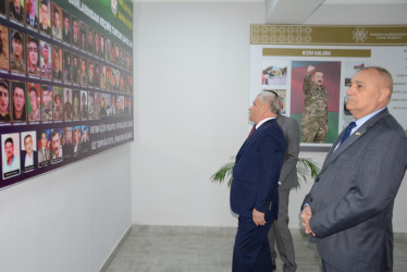Rayon rəhbəri Xoruzlu kənd tam orta məktəbində mövcud şəraitlə tanış olub