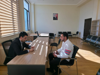 Tərtər Rayon İcra Hakimiyyətində mütəmadi olaraq vətəndaşların müraciətləri dinlənilir