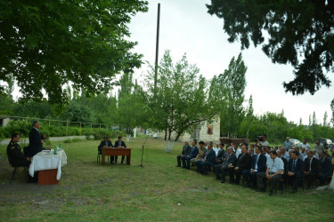 Rayon rəhbərinin Qarağacı kəndində növbəti səyyar qəbul-görüşü keçirilib