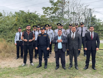 Vətən Müharibəsi şəhidi Mirzəli Rəşadın şəhadətə qovuşmasının 6-cı ildönümü münasibətilə məzarı ziyarət olunub