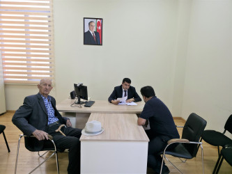 Tərtər Rayon İcra Hakimiyyətində vətəndaşların müraciətləri dinlənilib