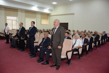Tərtər Rayon İcra Hakimiyyətində növbəti aparat müşavirəsi keçirilib