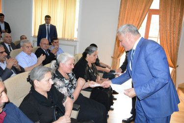 Tərtərdə polis işçilərinin peşə bayramı günü münasibəti ilə tədbir keçirilib