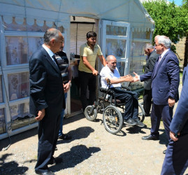 Rayon rəhbəri Birinci Qarabağ müharibəsi əlilinin atası, kənd ağsaqqalı, Yaqub Abdullayevin yas mərasimində iştrak edib