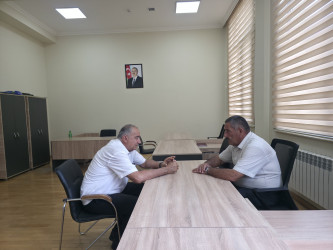 Tərtər Rayon İcra Hakimiyyətində mütəmadi olaraq vətəndaşların müraciətləri dinlənilir