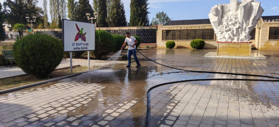 Tərtər şəhəri ərazisində iməclik aksiyası keçirilib