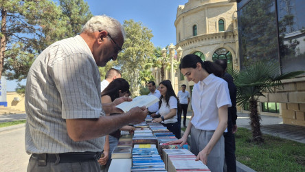 Tərtərdə “Kitab karvanı” layihəsi həyata keçirilib.