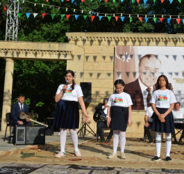 Tərtərdə Ümummilli Lider Heydər Əliyevin 101-ci ildönümünə  həsr olunmuş konsert proqramı təşkil olunub