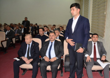 Tərtər Rayon İcra Hakimiyyətində növbəti aparat müşavirəsi keçirilib