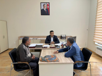 Tərtər Rayon İcra Hakimiyyətində mütəmadi olaraq vətəndaşların müraciətləri dinlənilir