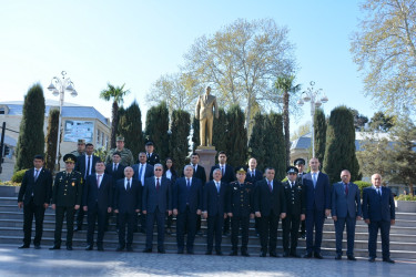 Tərtərdə Dövlət Təhlükəsizliyi Xidməti işçilərinin peşə bayramı günündə “Heydər Əliyev  və  Dövlət Təhlükəsizlik Xidməti” mövzusunda tədbir keçirilib