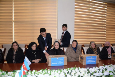 Tərtərdə Xocalı sakinləri ilə görüş keçirilib